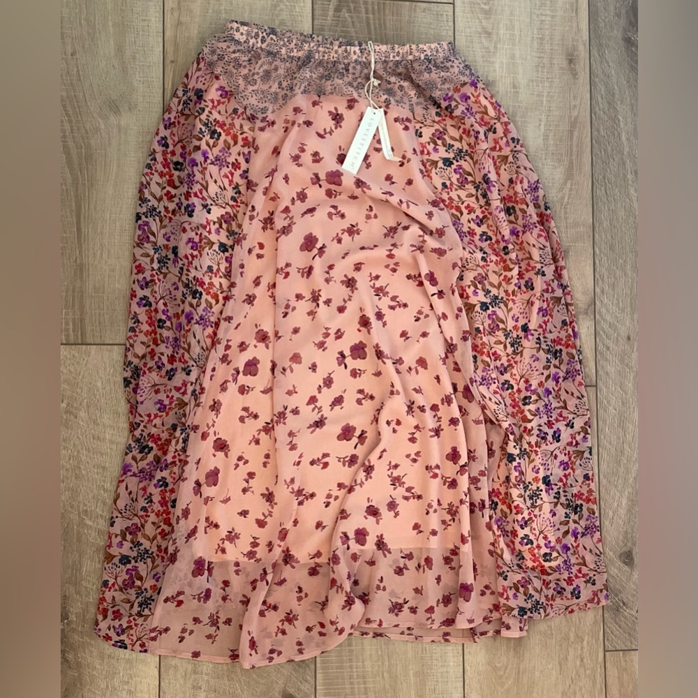 VICI Collection Featherweight Mix Print Floral Maxi